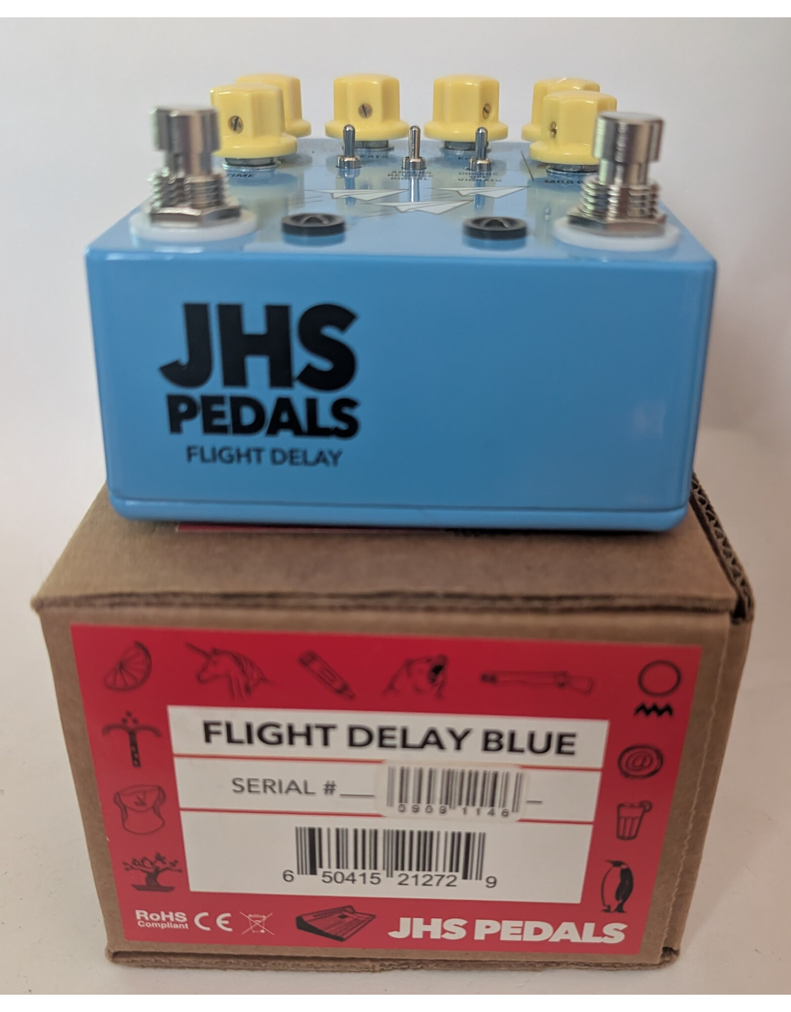 JHS Pedals Flight Delay, Blue w/ Box, Used