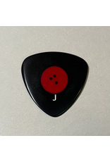 Dr. Herringbone Dr. Herringbone The Kingpin Vulcanite Pick, Jumbo Rounder 1.5mm