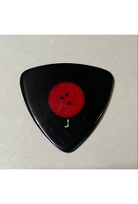 Dr. Herringbone Dr. Herringbone The Kingpin Vulcanite Pick, Heavy Triangle 1.4mm