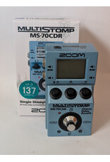 Zoom MS-70CDR Chorus/Delay/Reverb Multistomp w/ Box, Used