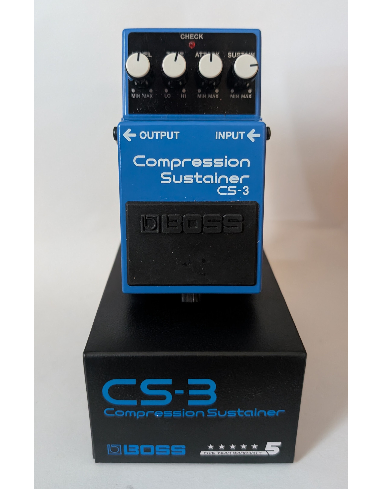 Boss Boss CS-3 Compression Sustainer w/ Box, Used