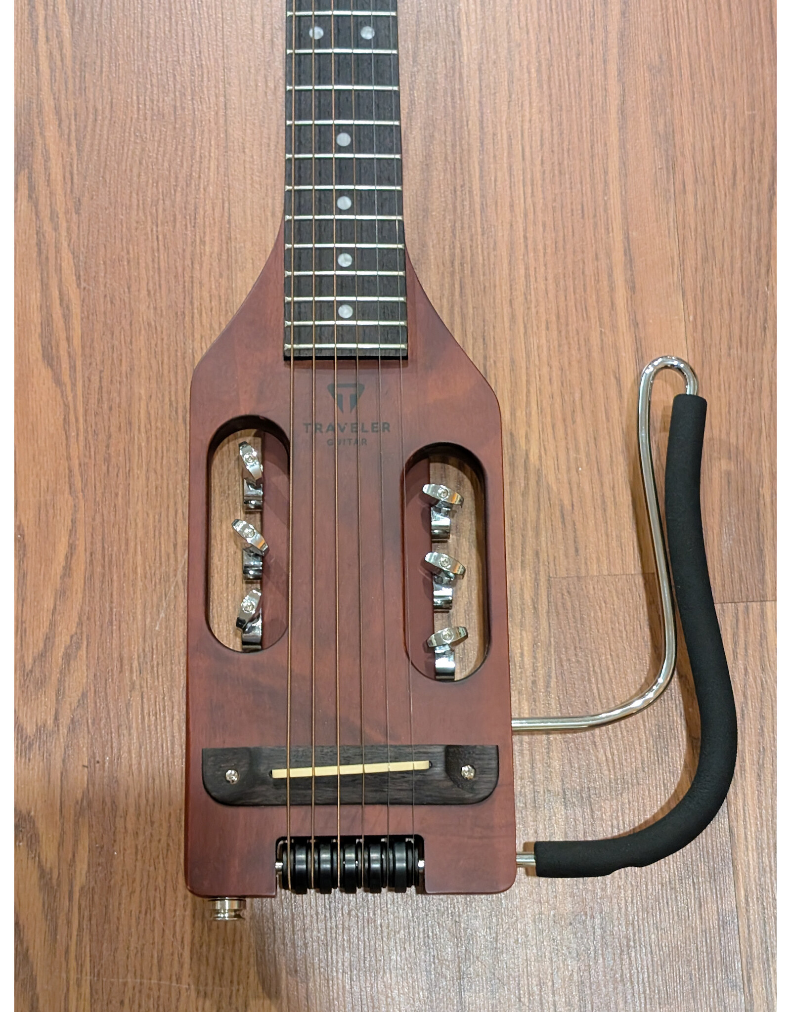 Traveler Traveler Ultra-Light Acoustic Guitar, Antique Brown w/ Headphone Amp and Gig Bag, Used