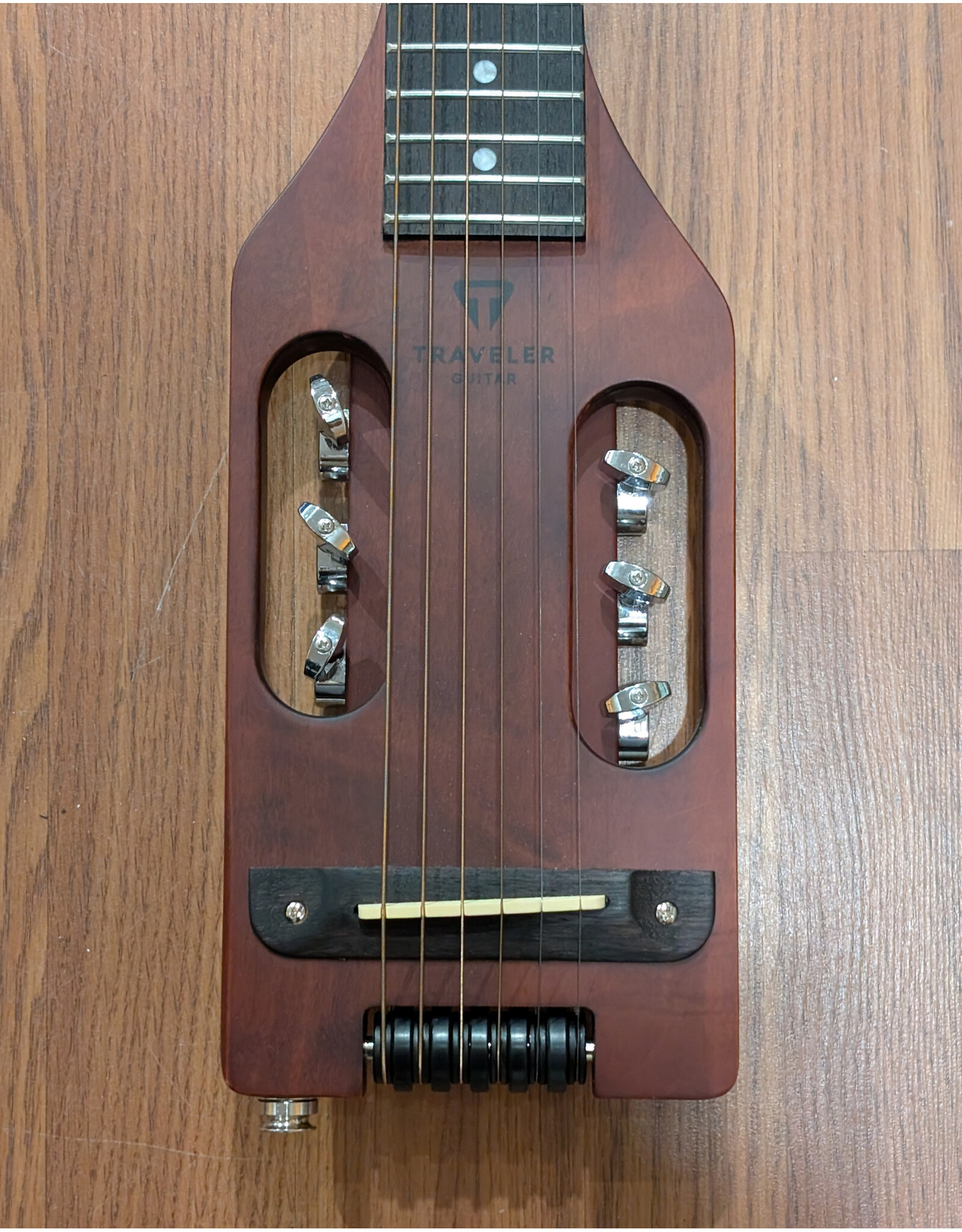 Traveler Traveler Ultra-Light Acoustic Guitar, Antique Brown w/ Headphone Amp and Gig Bag, Used