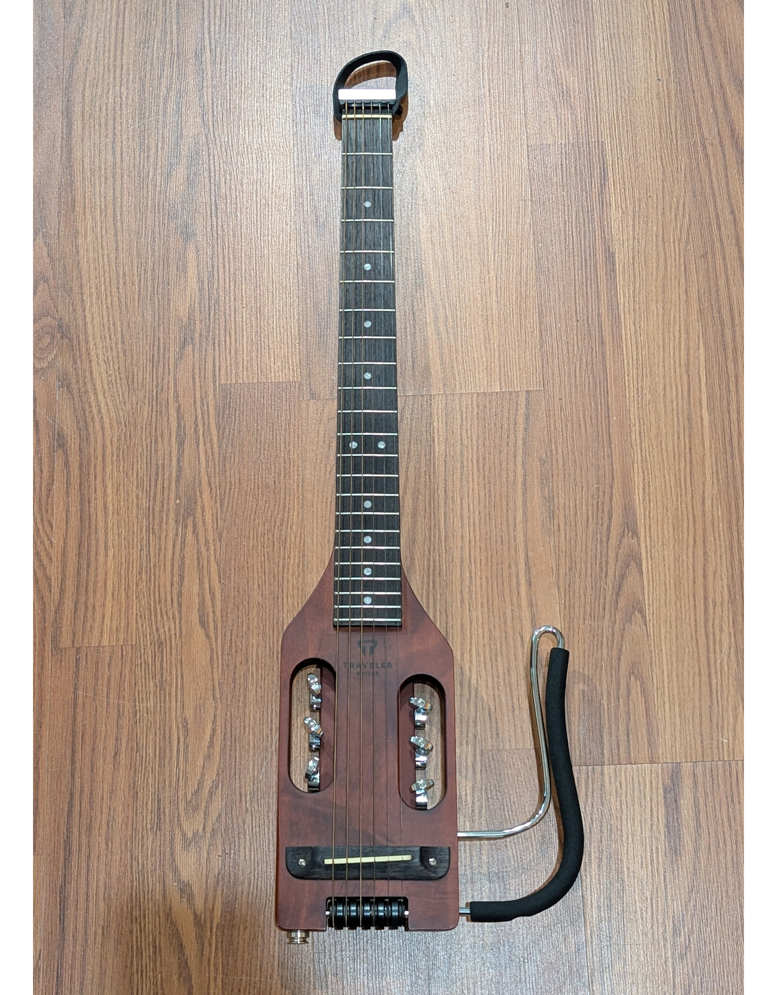 Traveler Traveler Ultra-Light Acoustic Guitar, Antique Brown w/ Headphone Amp and Gig Bag, Used