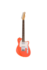 Reverend Reverend Charger Cleancut Electric Guitar, Feisty Red