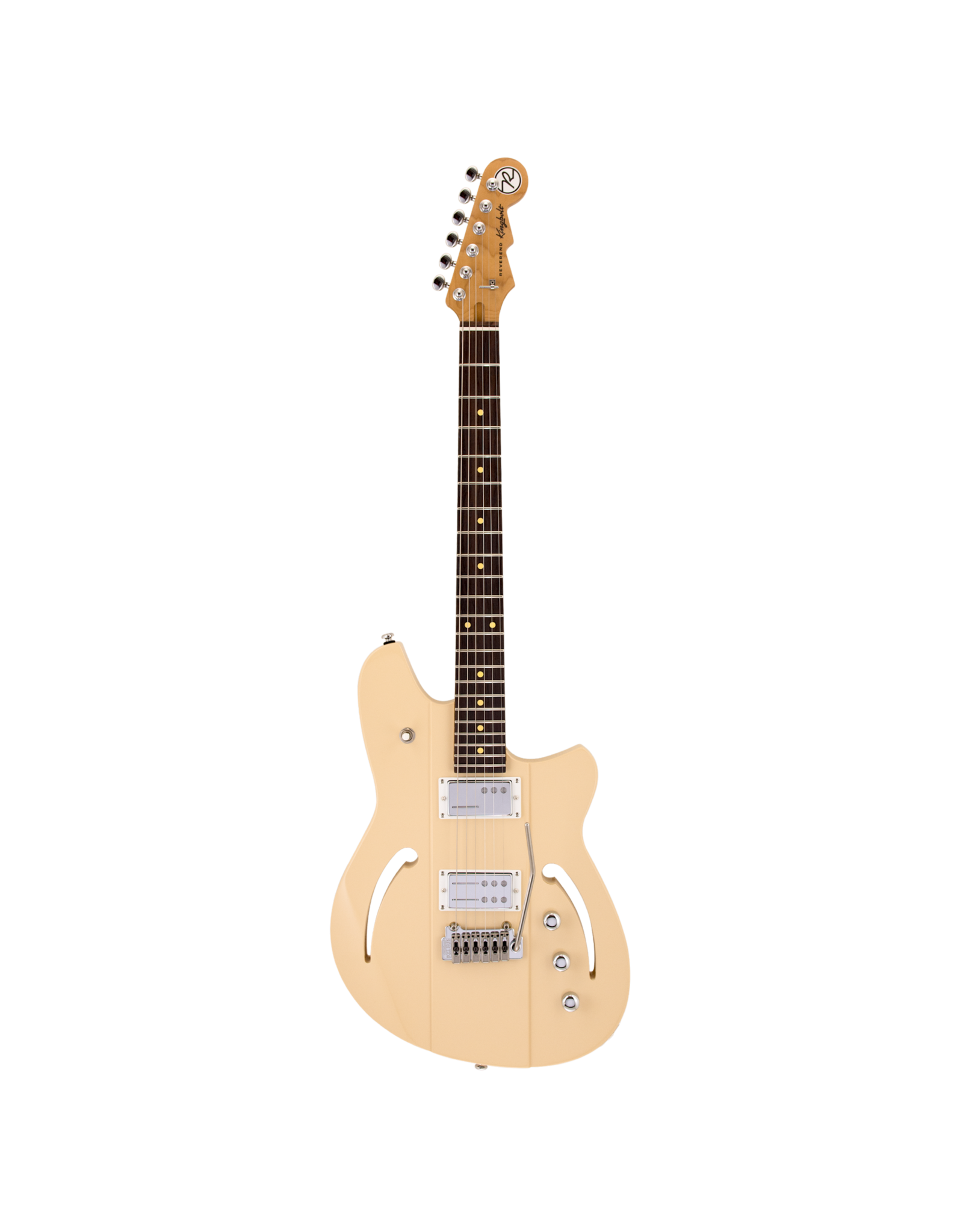 Reverend Reverend Kingbolt F-Sonic Electric Guitar, Sandstone