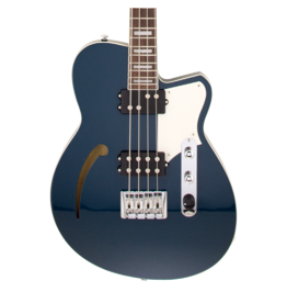 Reverend Reverend Dub King Semi-Hollow Bass Guitar, High Tide Blue
