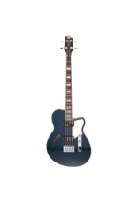 Reverend Reverend Dub King Semi-Hollow Bass Guitar, High Tide Blue