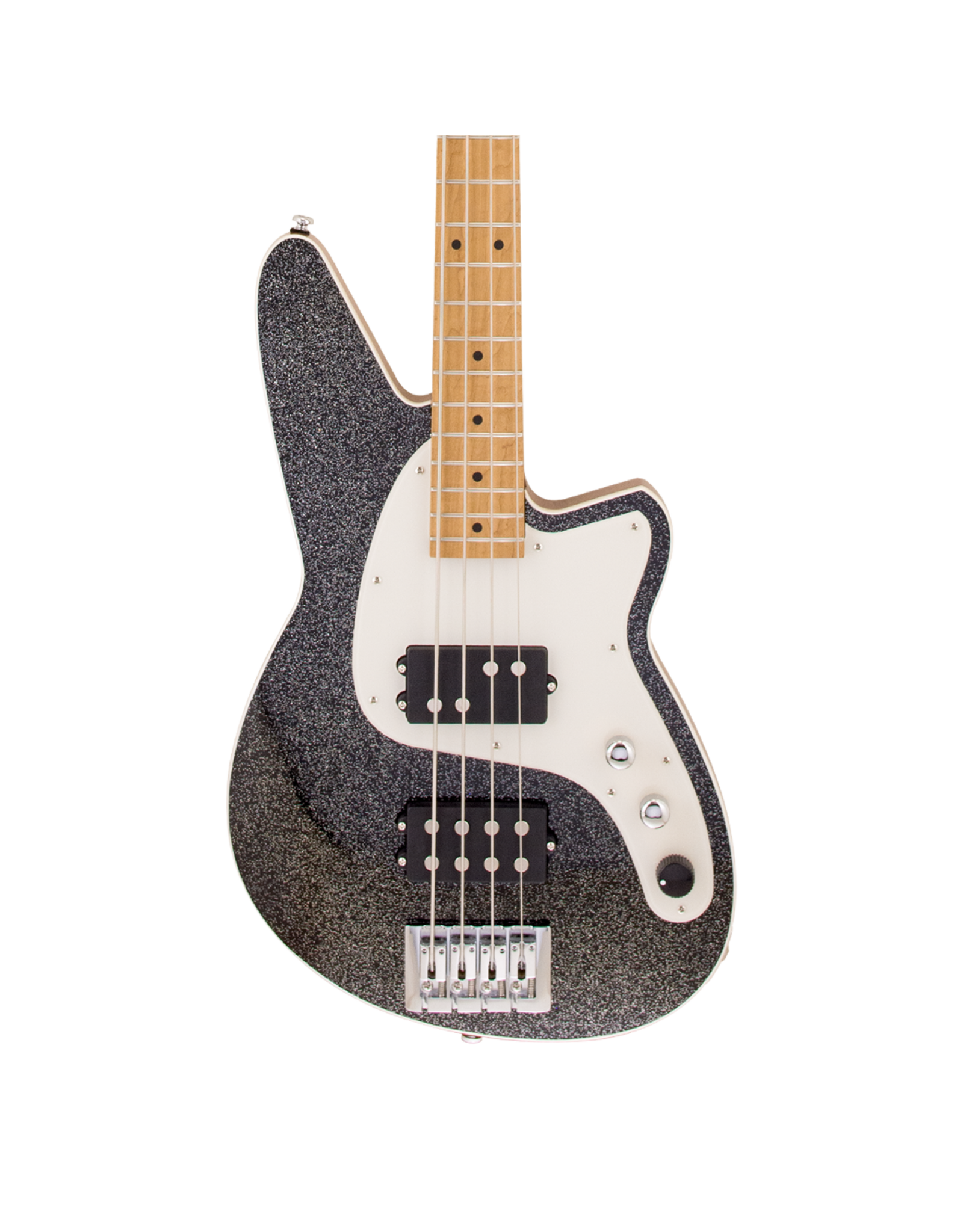 Reverend Reverend Mercalli Bass Guitar, Black Sparkle