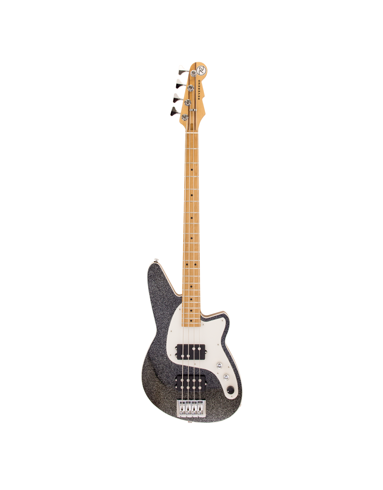 Reverend Reverend Mercalli Bass Guitar, Black Sparkle