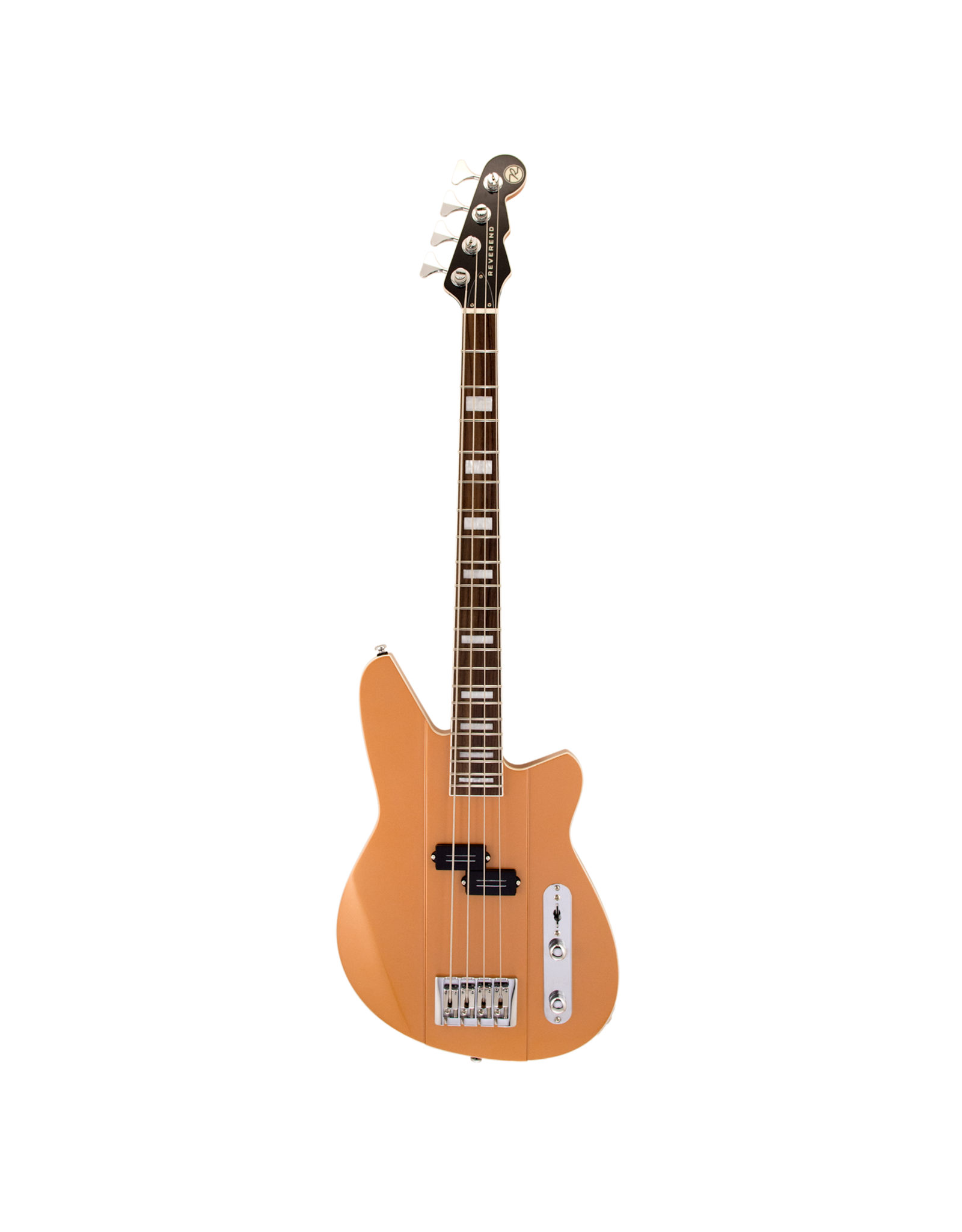 Reverend Reverend Sentinel Bass Guitar, Metallic Copper
