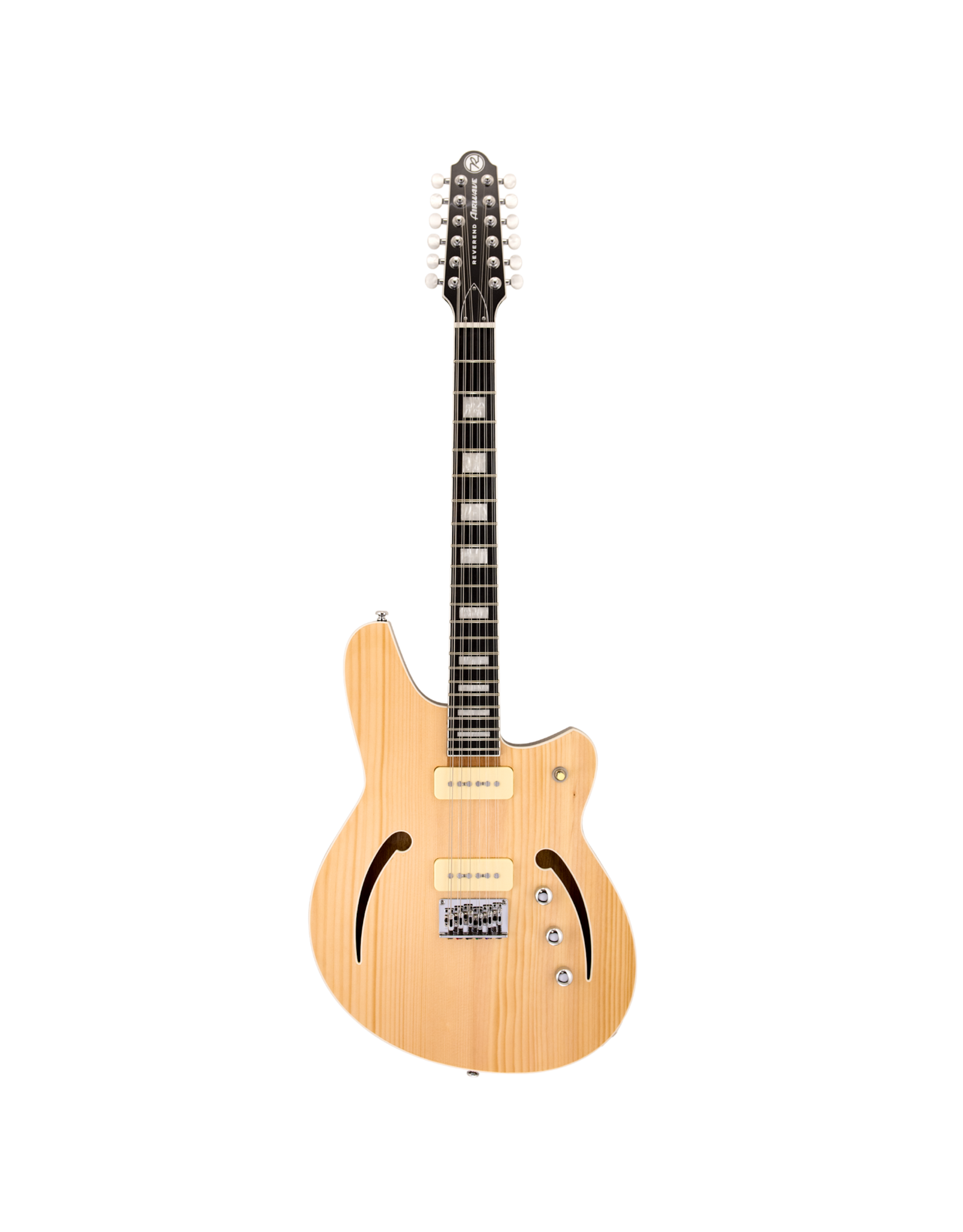 Reverend Reverend Airwave 12 String Electric Guitar, Natural