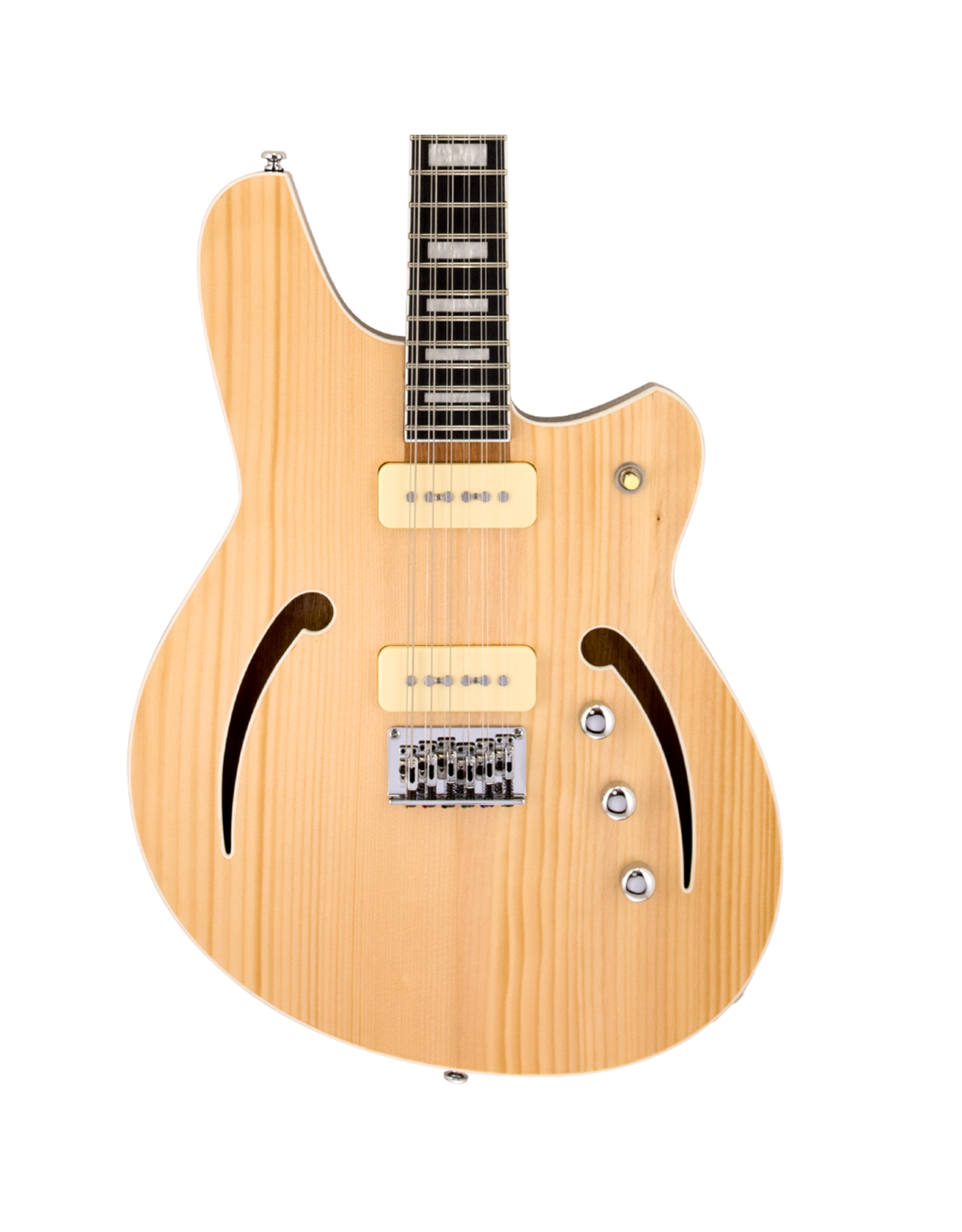 Reverend Reverend Airwave 12 String Electric Guitar, Natural