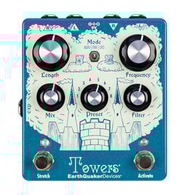 EarthQuaker Devices Earthquaker Devices Towers Soundscape Generator, Stereo Reverberant Filter