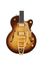 Gretsch Gretsch Pro Broadkaster Jr. LX Figured Center Block w/String-Thru Bigsby, Gold Hardware, Ebony Fingerboard, Caramel Dawn