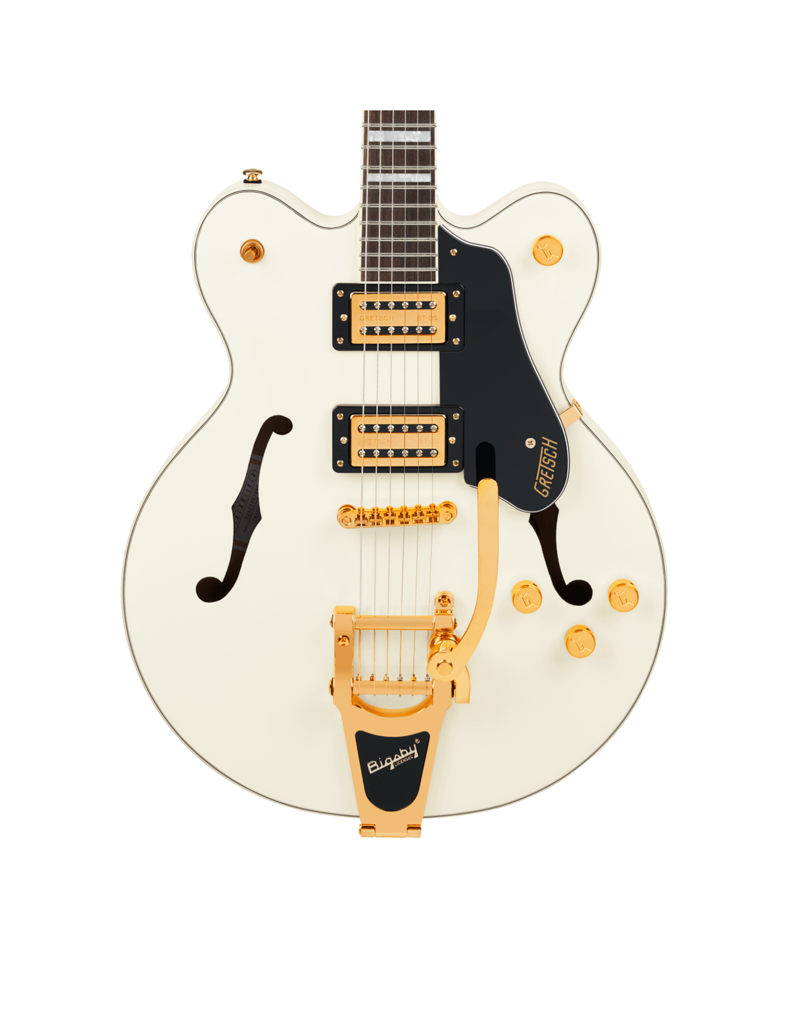 Gretsch Gretsch G2622TG Streamliner™ Center Block Double-Cut with Bigsby® LTD, Laurel Fingerboard, Broad’Tron™ BT-3S Pickups, Vintage White