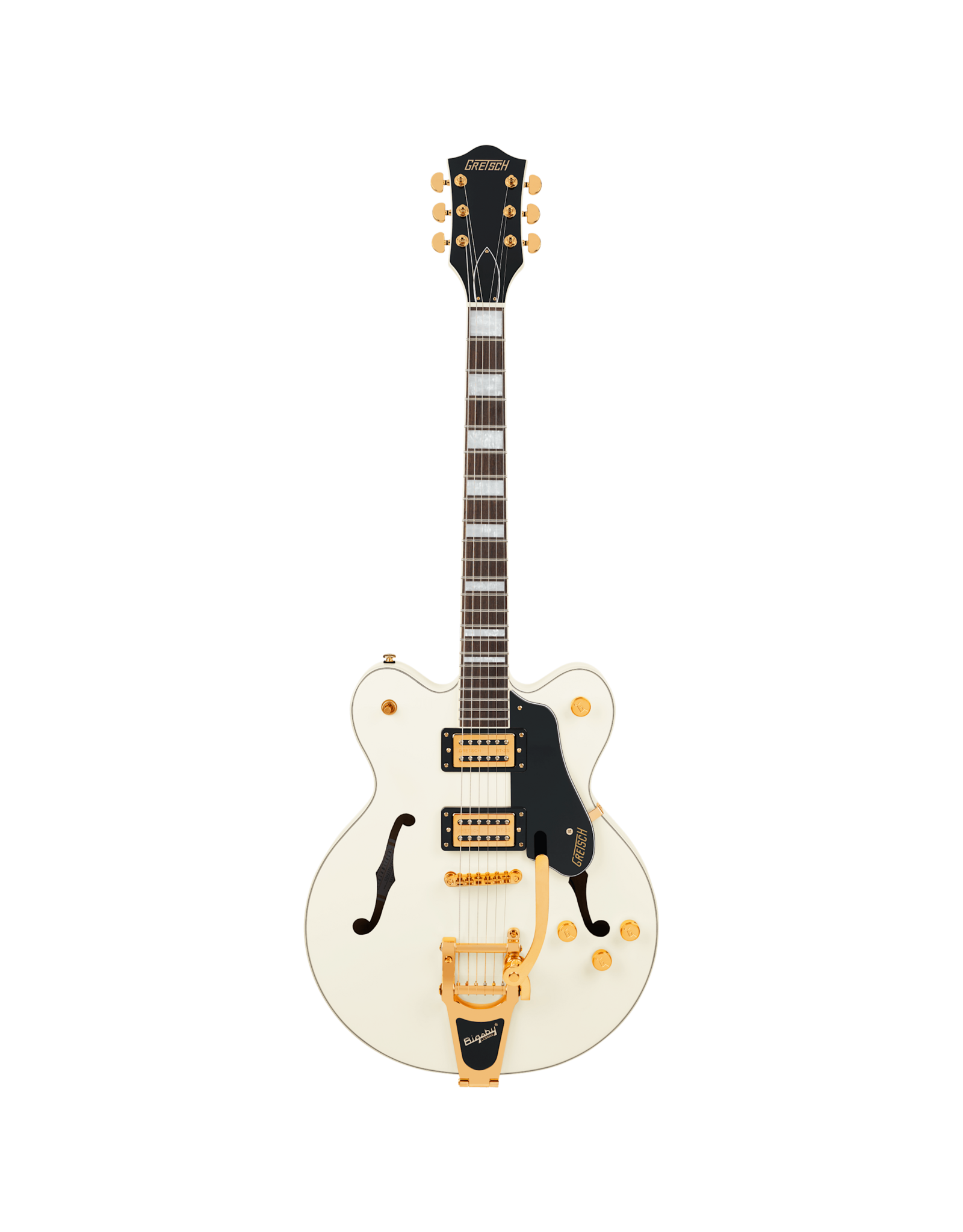 Gretsch Gretsch G2622TG Streamliner™ Center Block Double-Cut with Bigsby® LTD, Laurel Fingerboard, Broad’Tron™ BT-3S Pickups, Vintage White