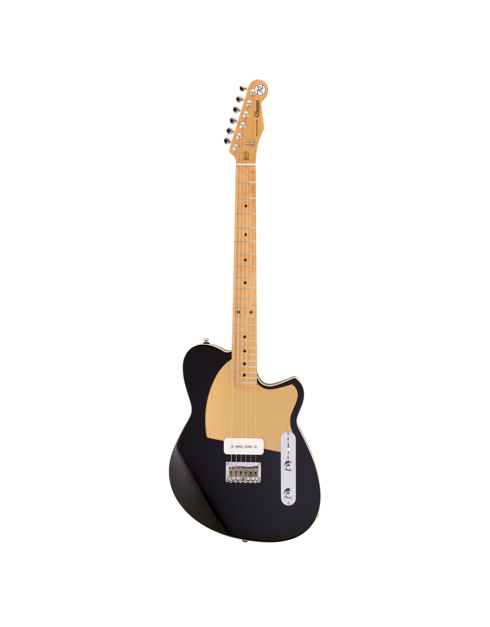 Reverend Reverend Charger JR Electric Guitar, Midnight Black