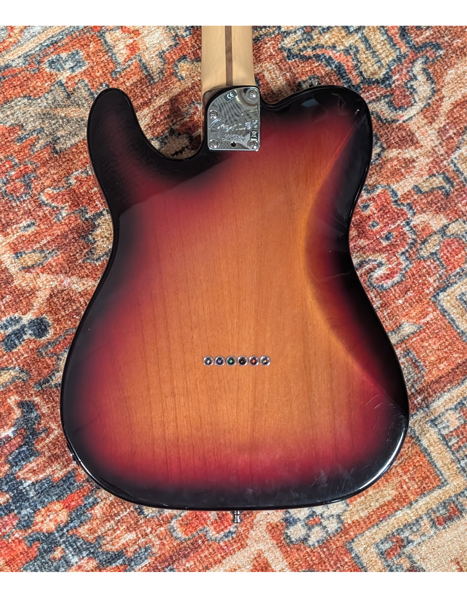 Fender Fender 2007 American Deluxe Telecaster, 3 Color Sunburst w/ Molded Case, Used