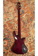 Schecter Left Handed Diamond Series Elite 5 String Bass w/Gator Rigid Polyfoam case