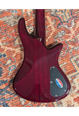 Schecter Left Handed Diamond Series Elite 5 String Bass w/Gator Rigid Polyfoam case