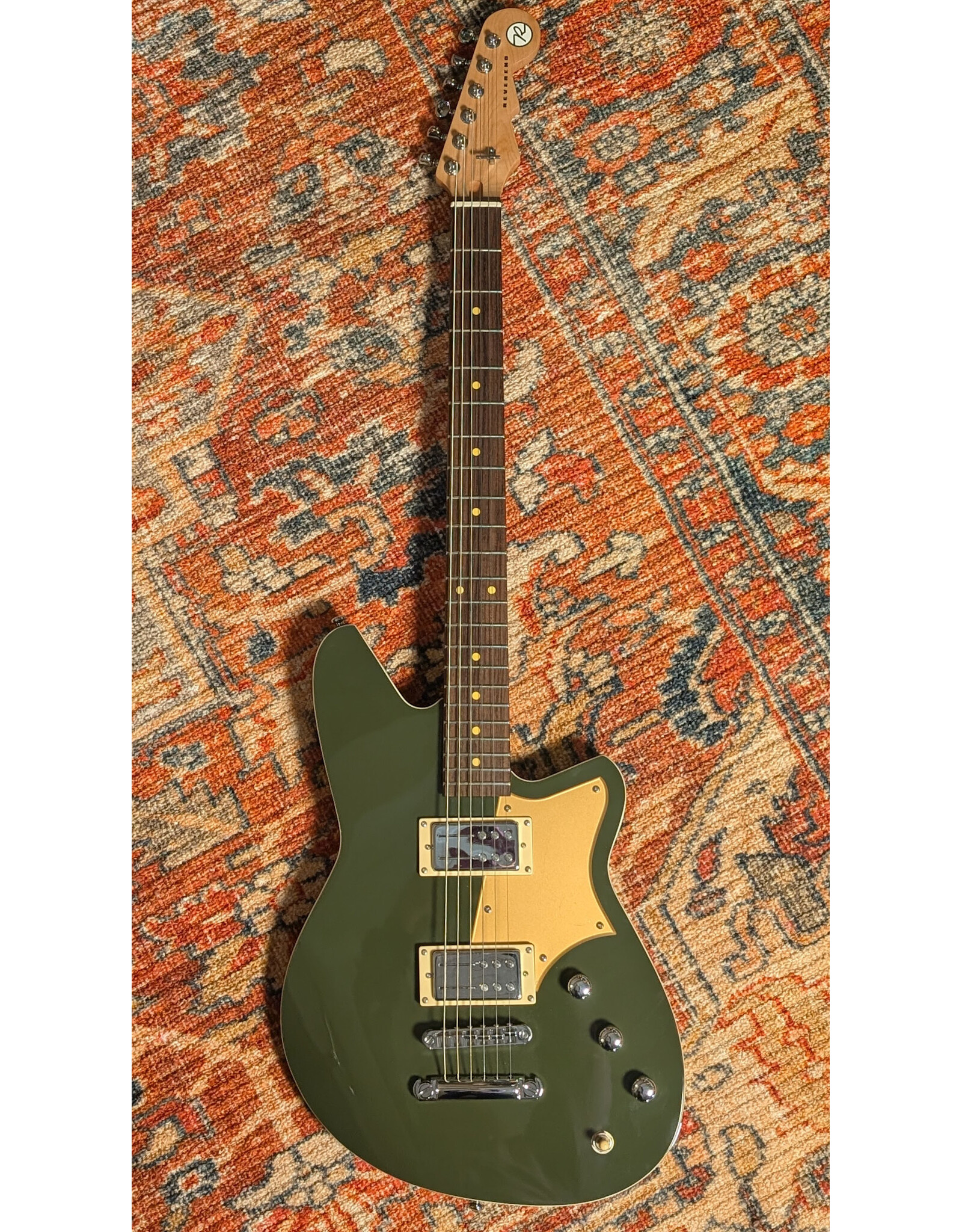 Reverend Reverend Descent RA Baritone, Army Green w/ HSC, Used