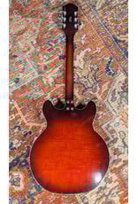 1960s Harmony 1485 "Space Dot," Red Burst w/ HSC, Used