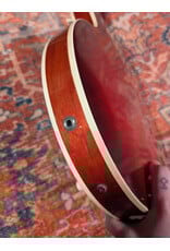 1960s Harmony 1485 "Space Dot," Red Burst w/ HSC, Used