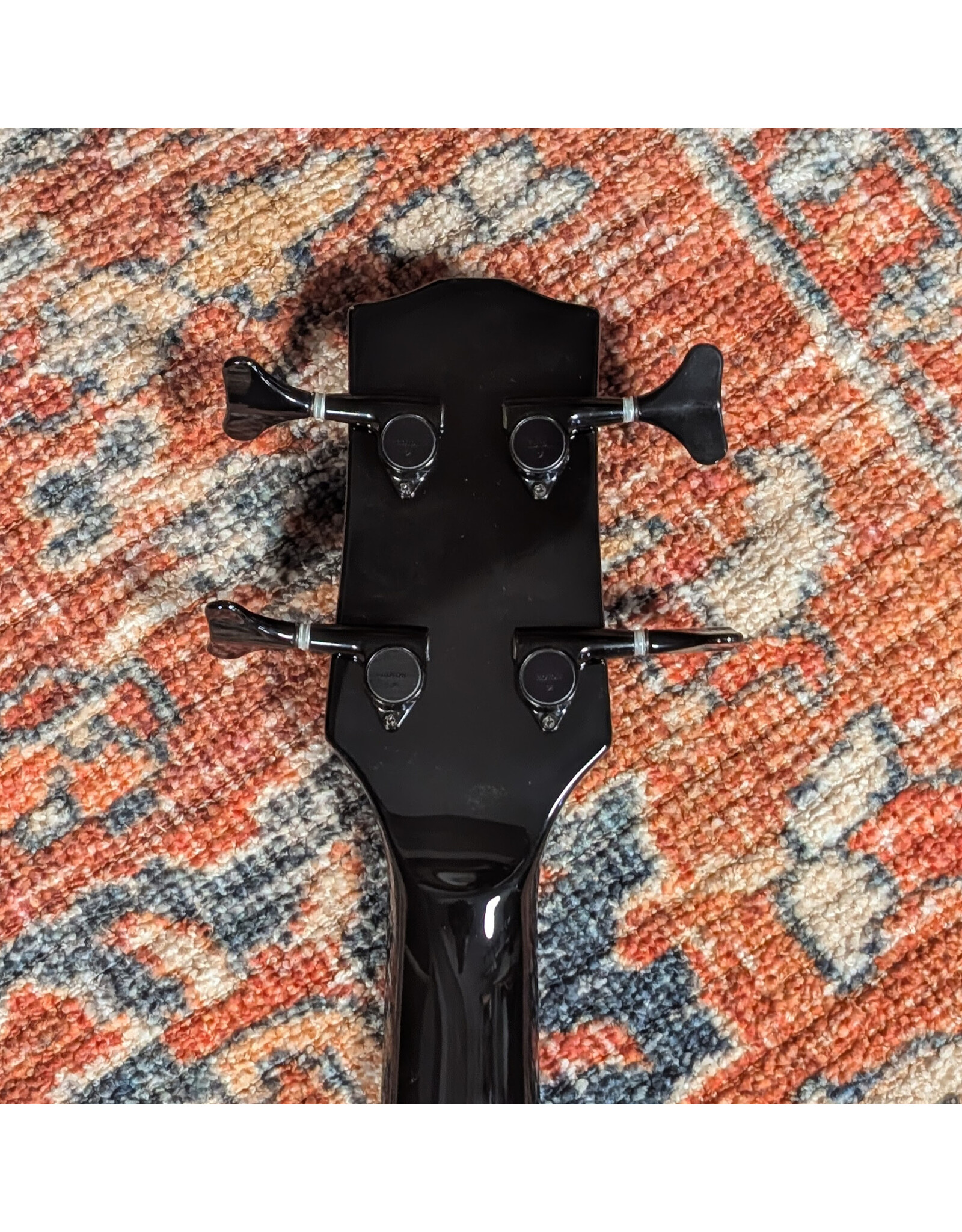 Carvin Semi-Acoustic Fretless Left Handed Bass, 2 Color Burst w/ohsc