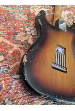 Fender/MJT Partscaster Strat, Relic Burst, Used