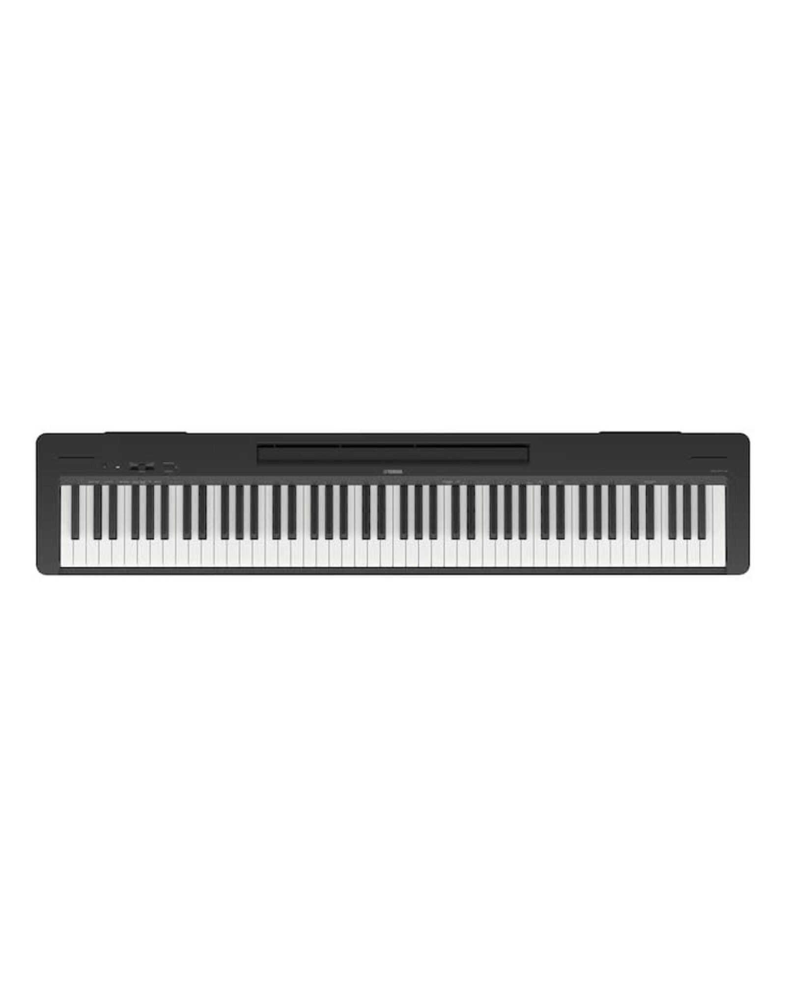 Yamaha Yamaha P145BT Black 88-key digital w/Bluetooth and Graded Hammer Compact action.
