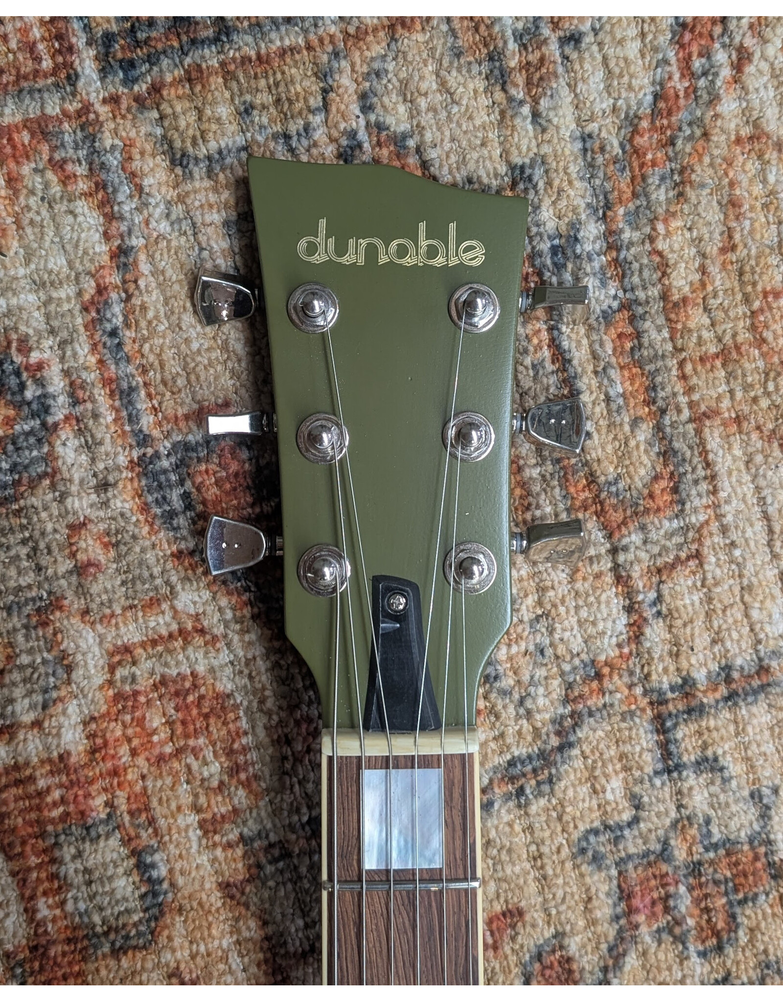 Dunable Dunable USA Custom Shop Asteroid, Olive w/ HSC