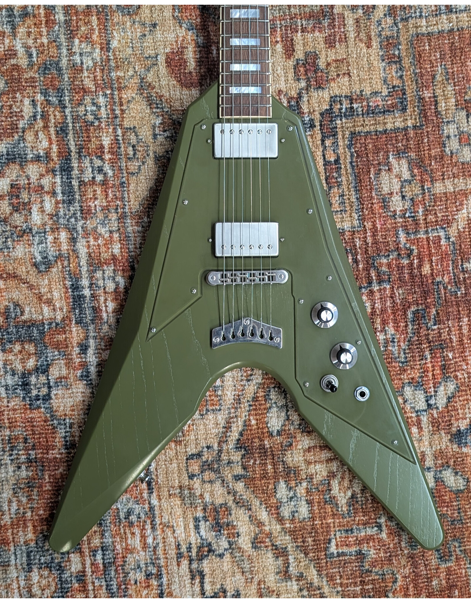 Dunable Dunable USA Custom Shop Asteroid, Olive w/ HSC