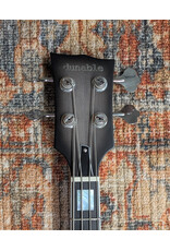 Dunable Dunable USA Custom Shop Cyclops Bass, Satin Black Burst w/ HSC