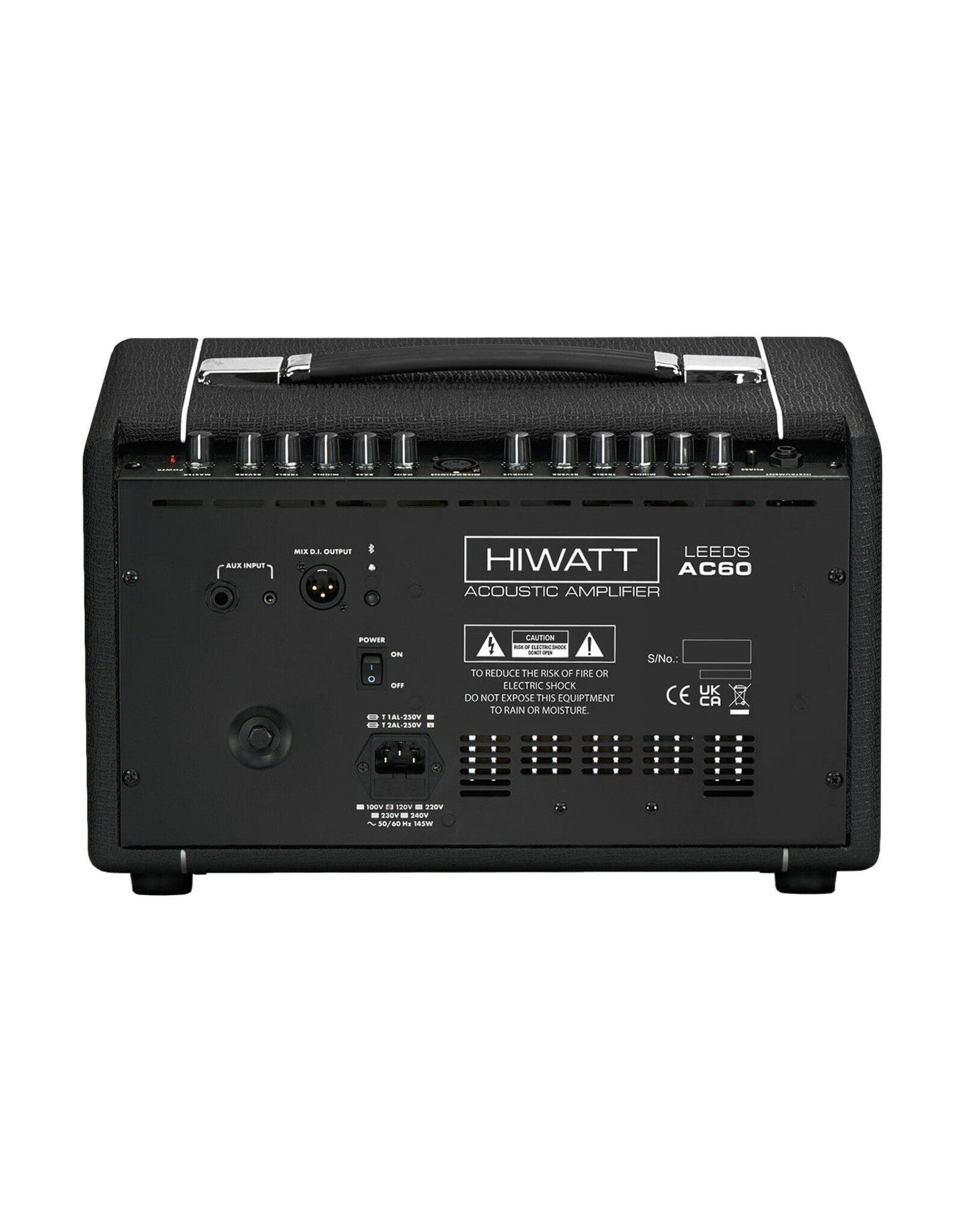 Hiwatt Hiwatt Leeds AC60 Combo - 60W 2-Channel Mobile Acoustic Guitar & Vocal Amplifier