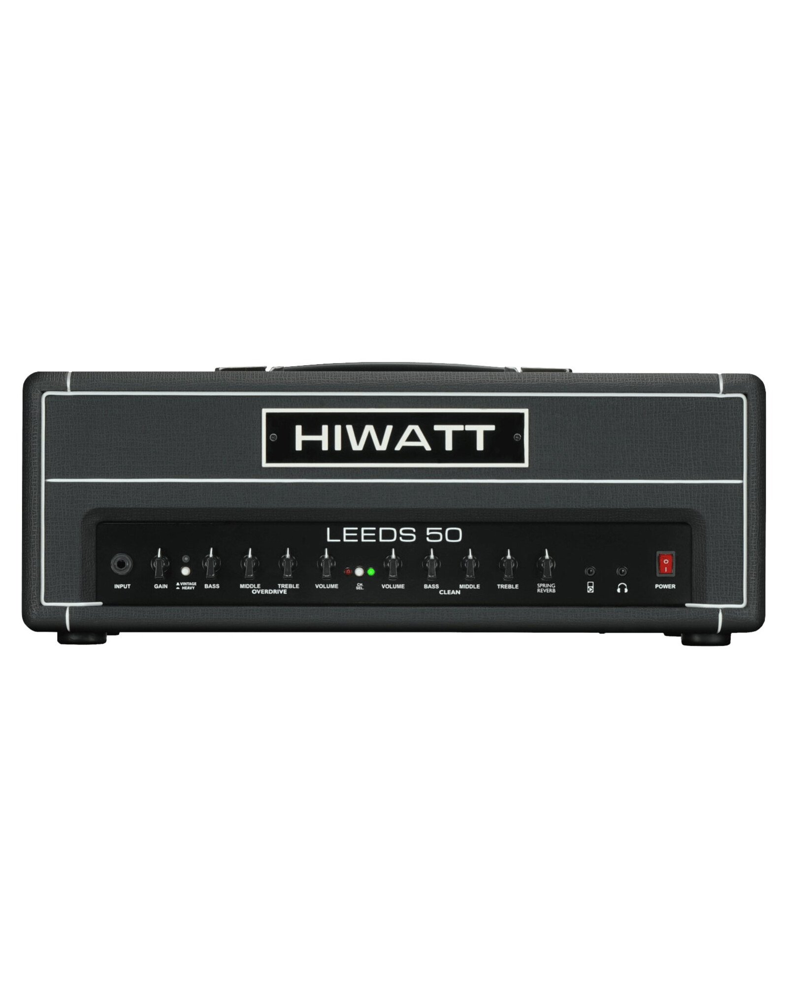 Hiwatt Hiwatt Leeds 50R Head - 50W 2-Channel Head w/ Spring Reverb