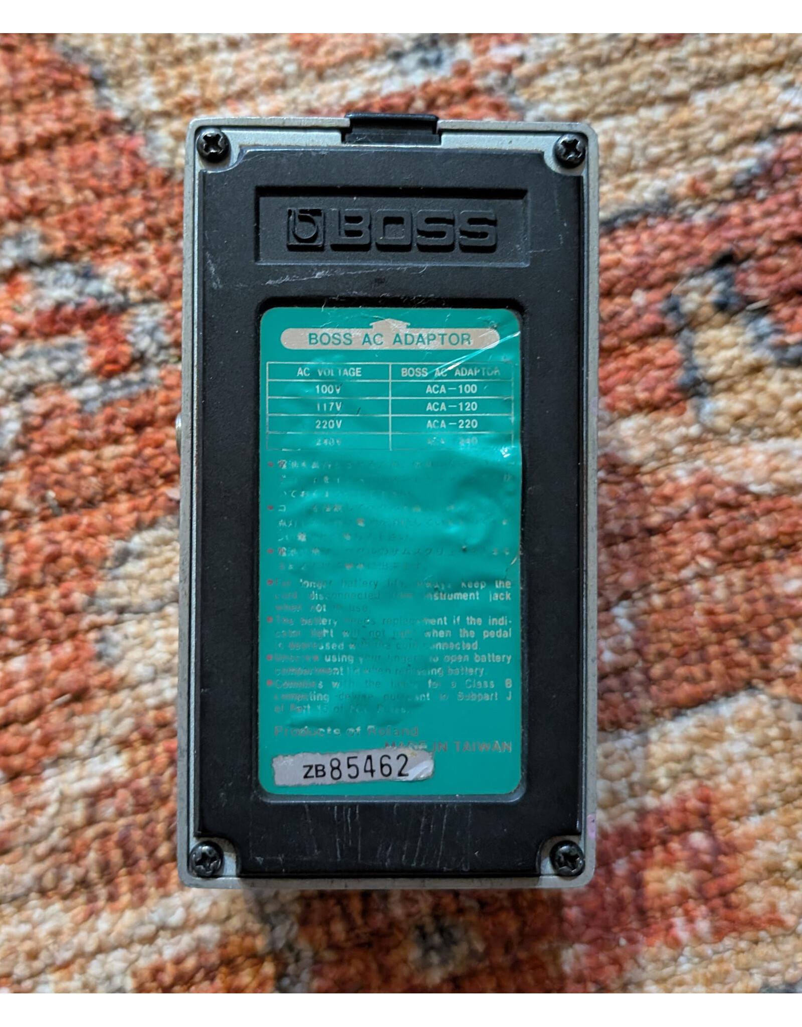 Boss Boss HF-2 High Band Flanger, Green Label MIT, Used