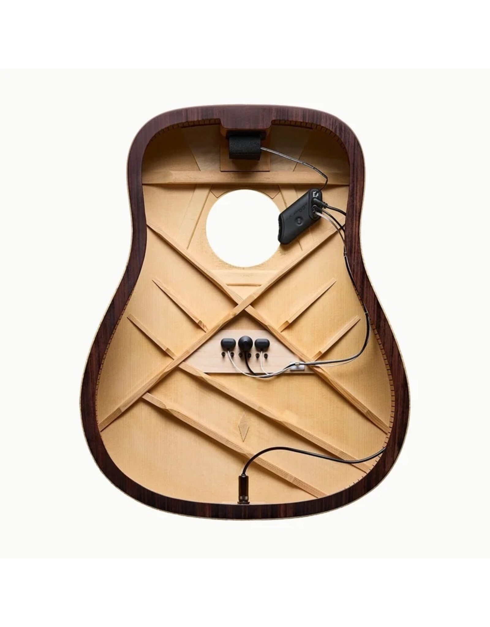 LR Baggs HiFi Duet,  HiFi pickup, Silo Microphone, Soundhole Preamp w/ Volume & Mix Control