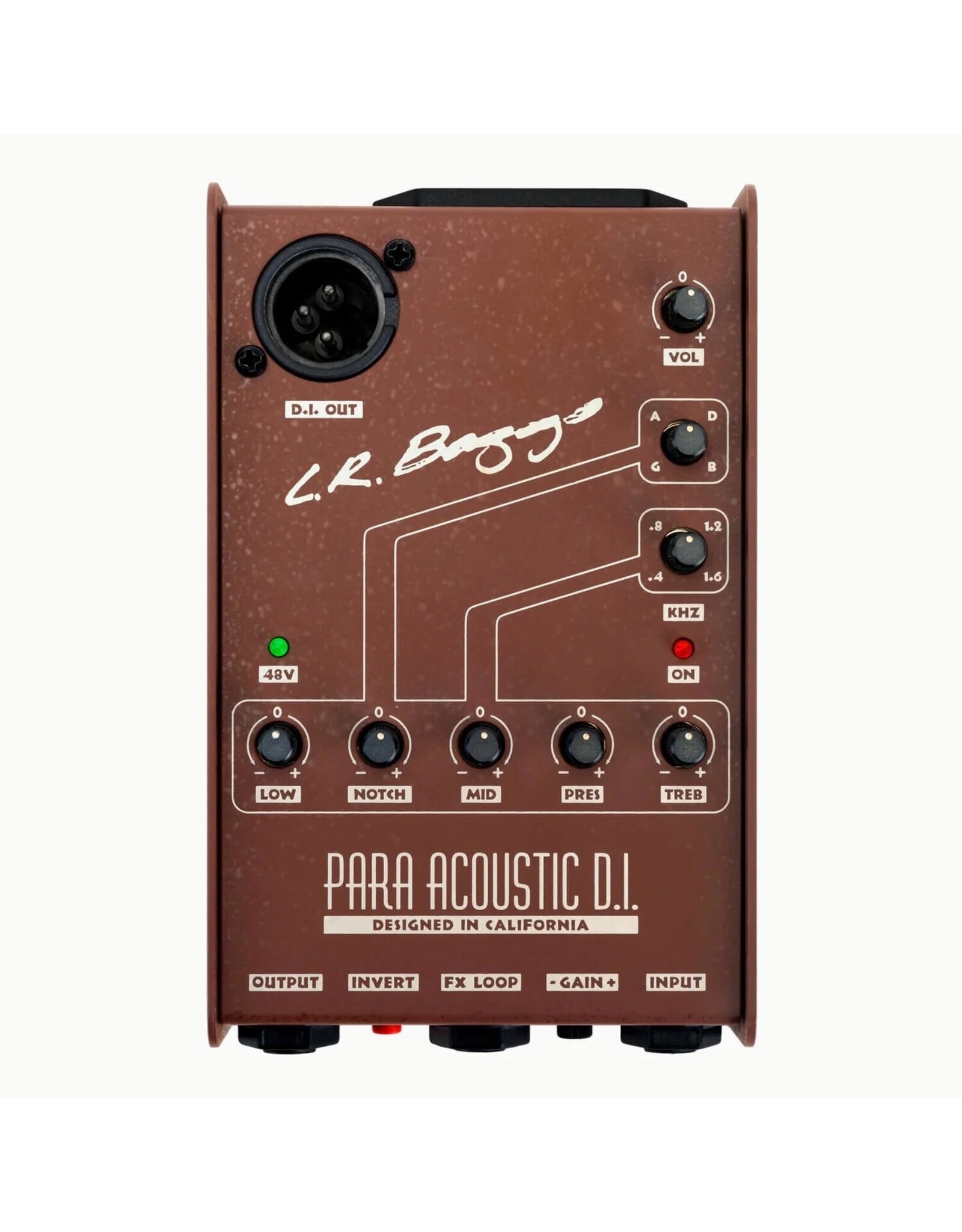 LR Baggs Para DI External Parametric 5-band EQ/Direct Box