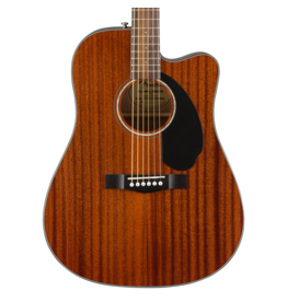 Fender Fender CD-60SCE Dreadnought, Walnut Fingerboard, All-Mahogany