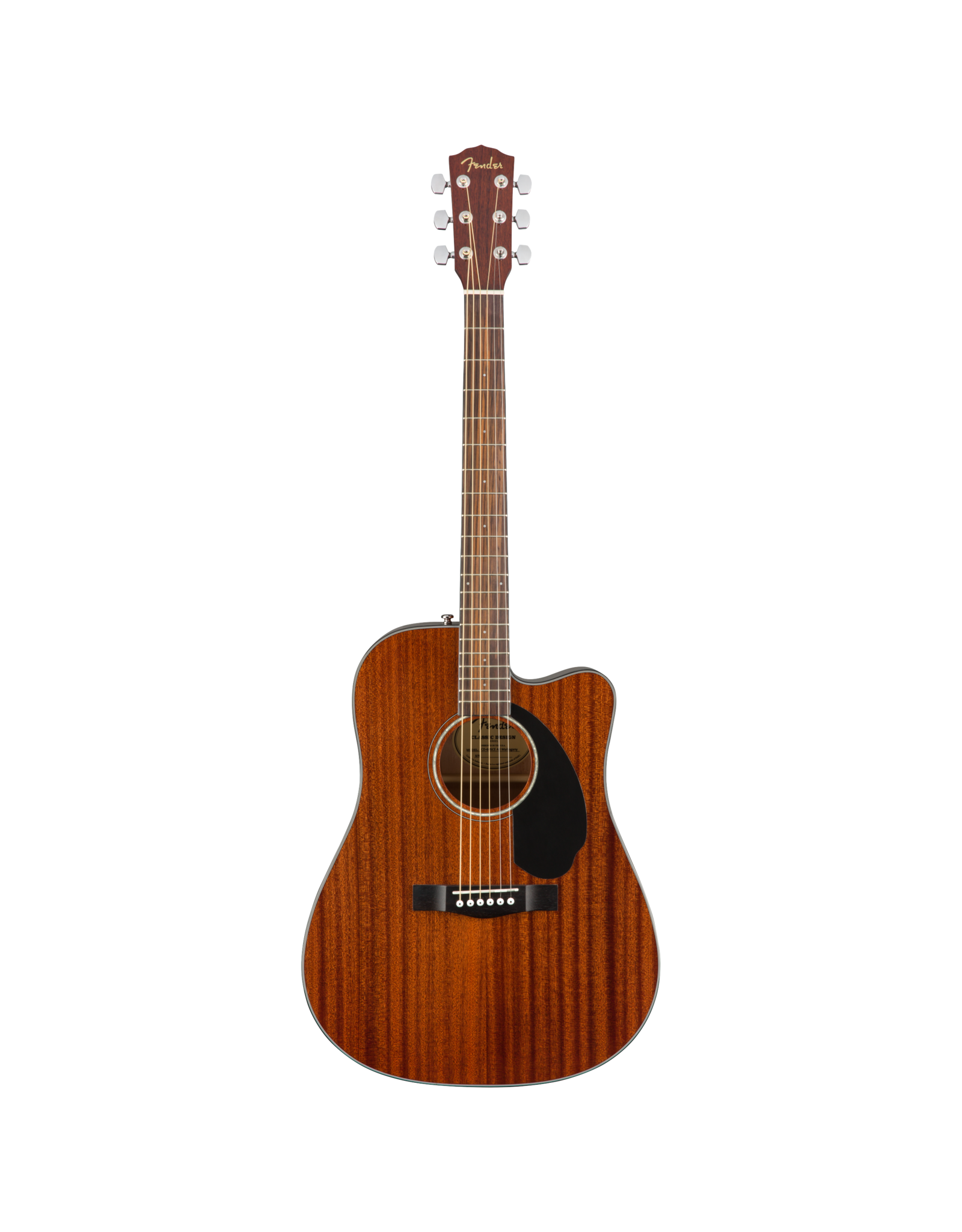 Fender Fender CD-60SCE Dreadnought, Walnut Fingerboard, All-Mahogany