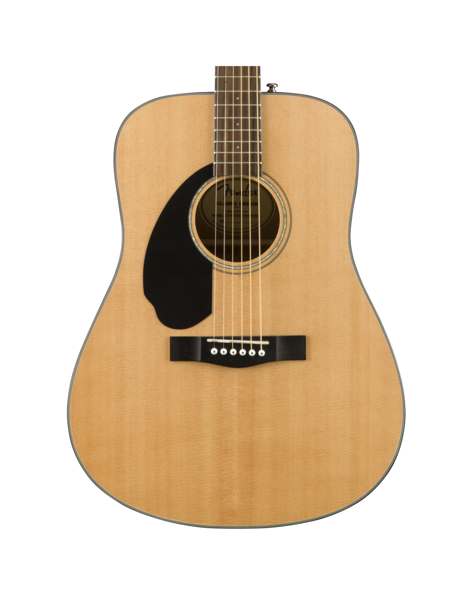 Fender Fender CD-60S Dreadnought Left Hand, Walnut Fingerboard, Natural
