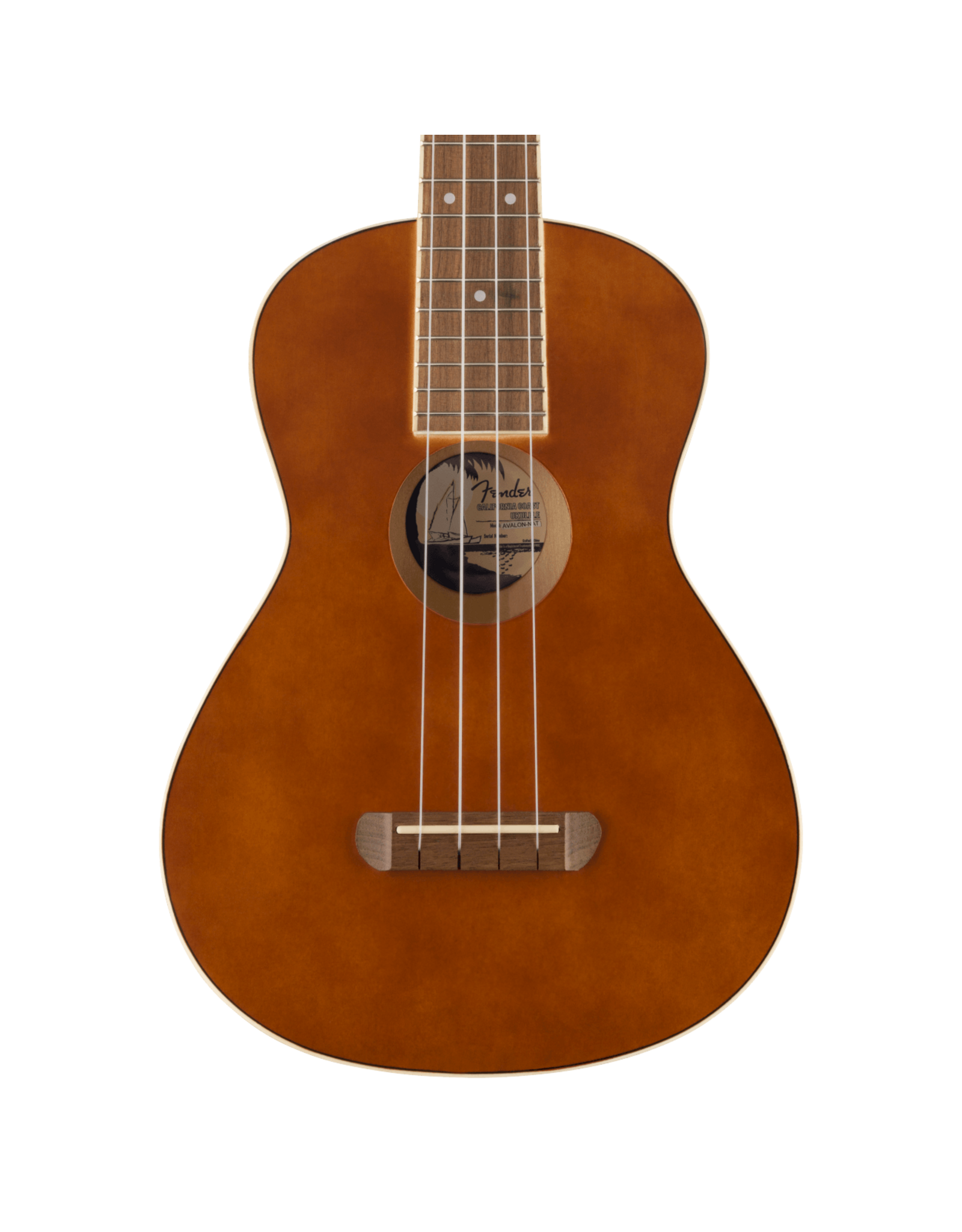 Fender Fender Avalon Tenor Ukulele, Walnut Fingerboard, Natural