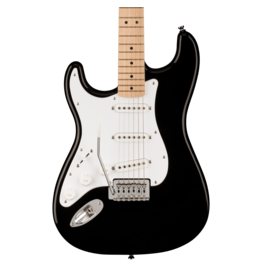 Squier Squier Sonic Stratocaster, Left-Handed, Black
