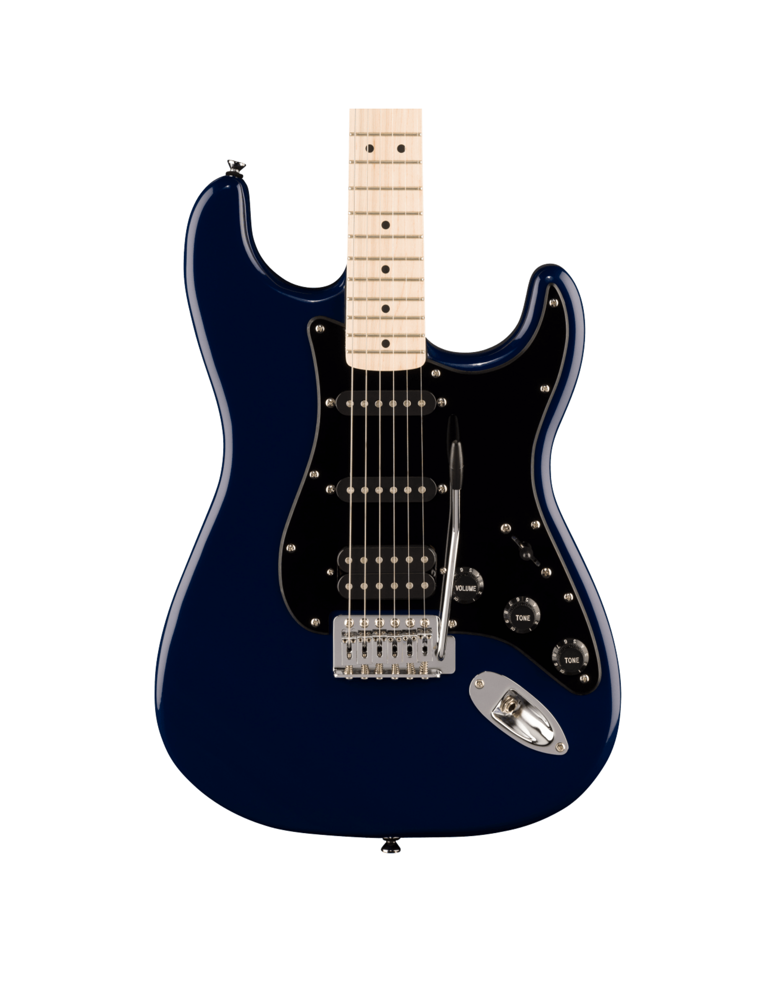 Squier Squier Squier Sonic® Stratocaster HSS, Maple Fingerboard, Black Pickguard, Midnight Blue