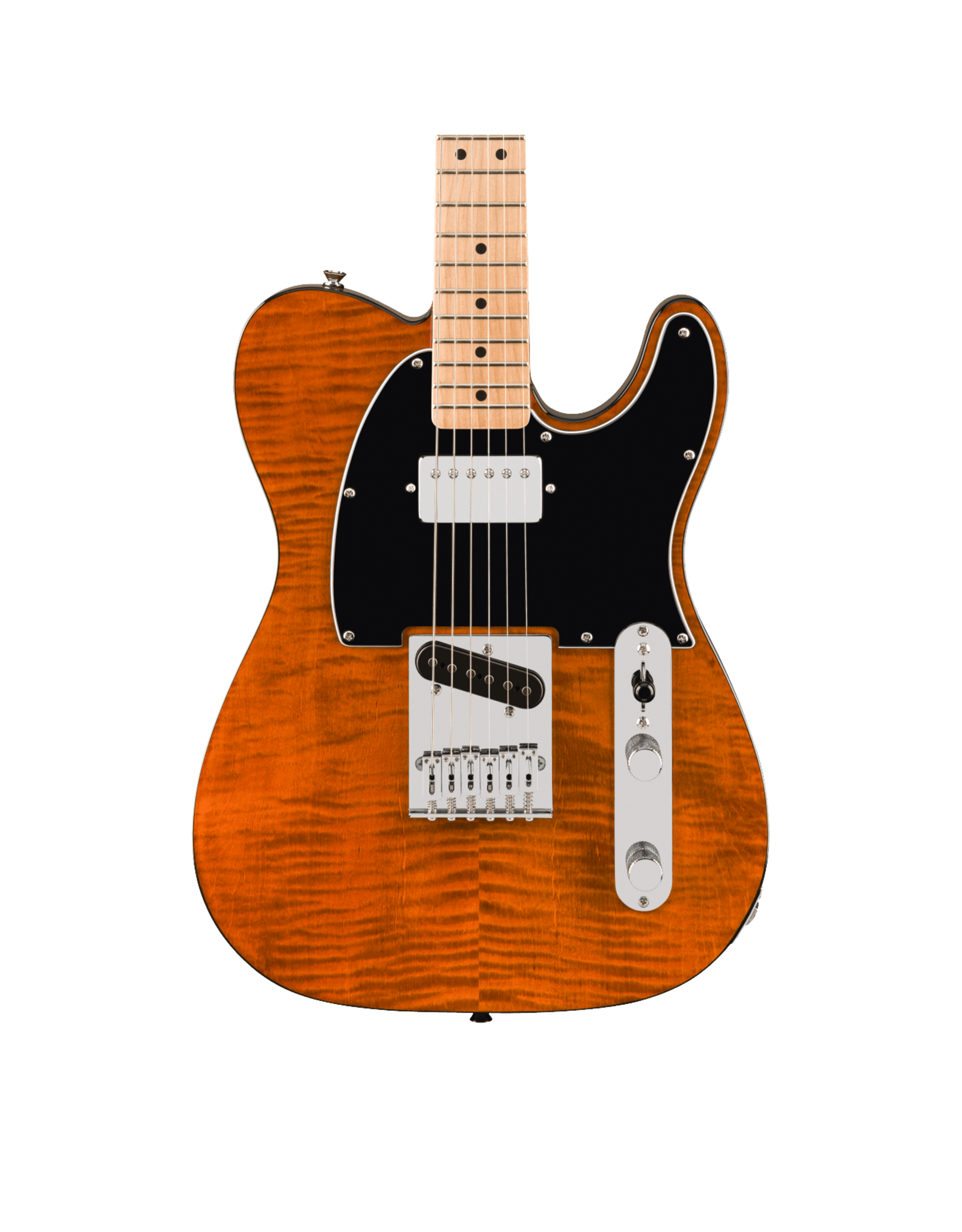 Squier Squier Affinity Series Telecaster Flame Maple Top, SH, Mocha