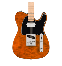 Squier Squier Affinity Series Telecaster Flame Maple Top, SH, Mocha