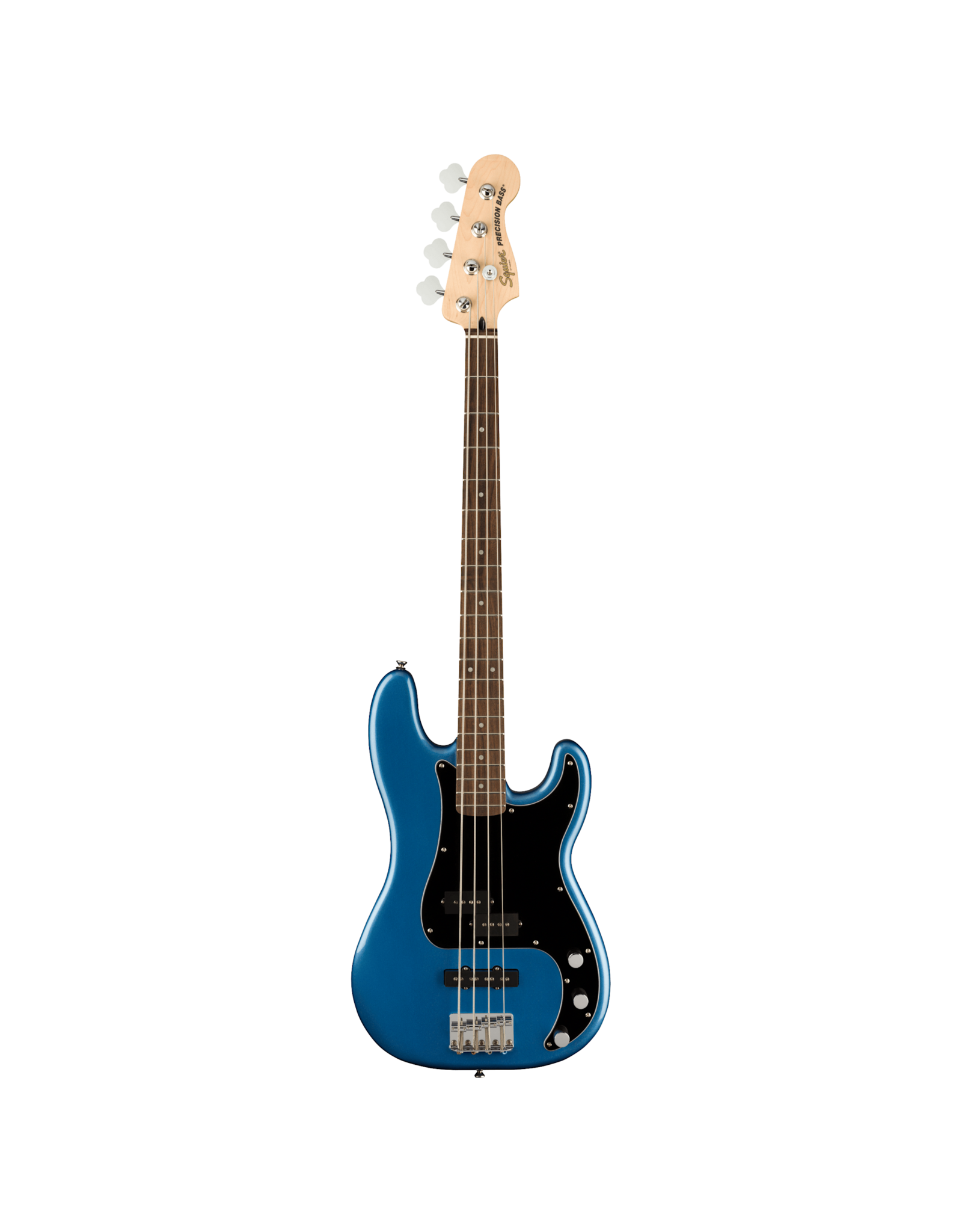Squier Squier Affinity Series Precision Bass PJ, Laurel Fingerboard, Black Pickguard, Lake Placid Blue