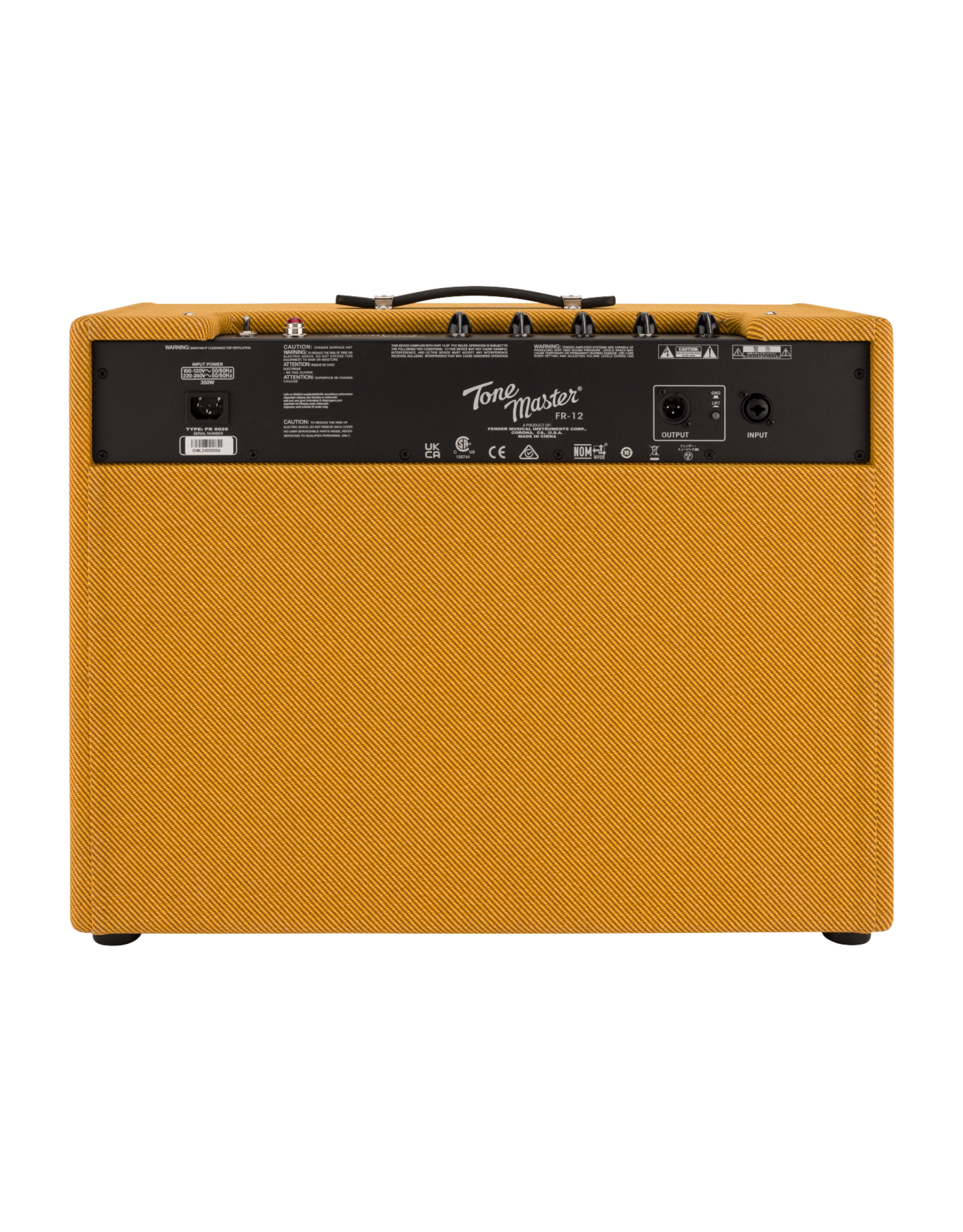 Fender Fender Tone Master FR-12, Tweed, 120V