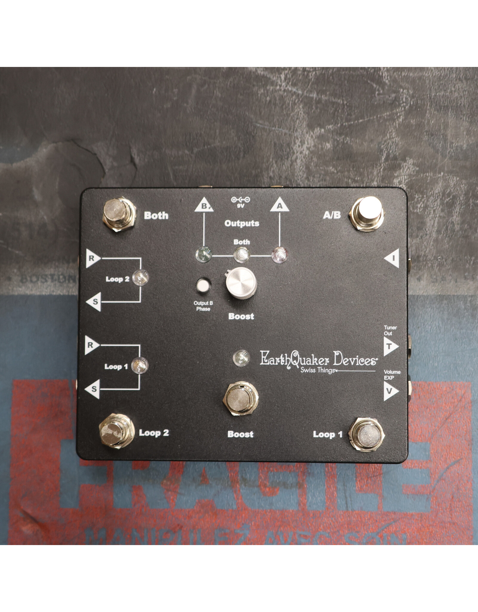 EarthQuaker Devices Earthquaker Devices Swiss Things Pedalboard Reconciler, Used